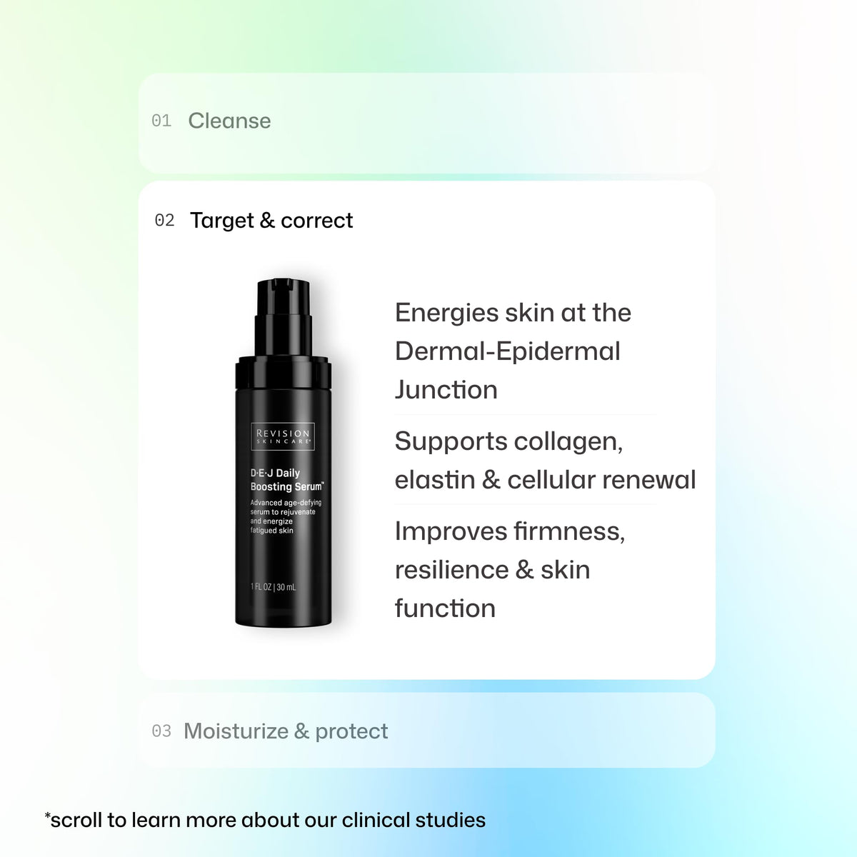 supplement productsRevision Skincare DEJ Daily Boosting Serum, Anti Aging Serum, Reduces Wrinkles, Supports Skin Firmness and Elasticity, 0.5 fl oz - JerryCherryUSA
