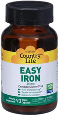 Country Life Easy Iron 25 mg with Ferrochel, 90 Capsules