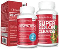 Health Plus Bundle: Contains Revitalize+ (60 Capsules/30 Servings) & Super Colon Cleanse (120 Count)