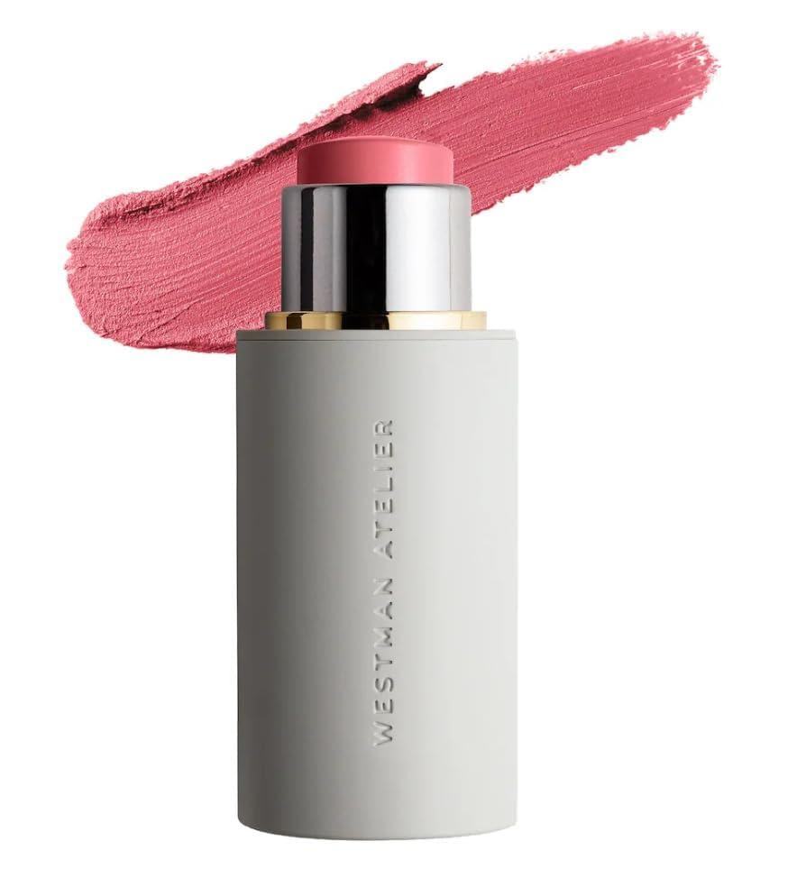 Westmans Atelier Multi-Purpose Cream Blush Stick, Hydrating Formula for Cheeks and Lips, 0.31 Ounce Dou Dou - warm rose GenericBuy Supplements Australia