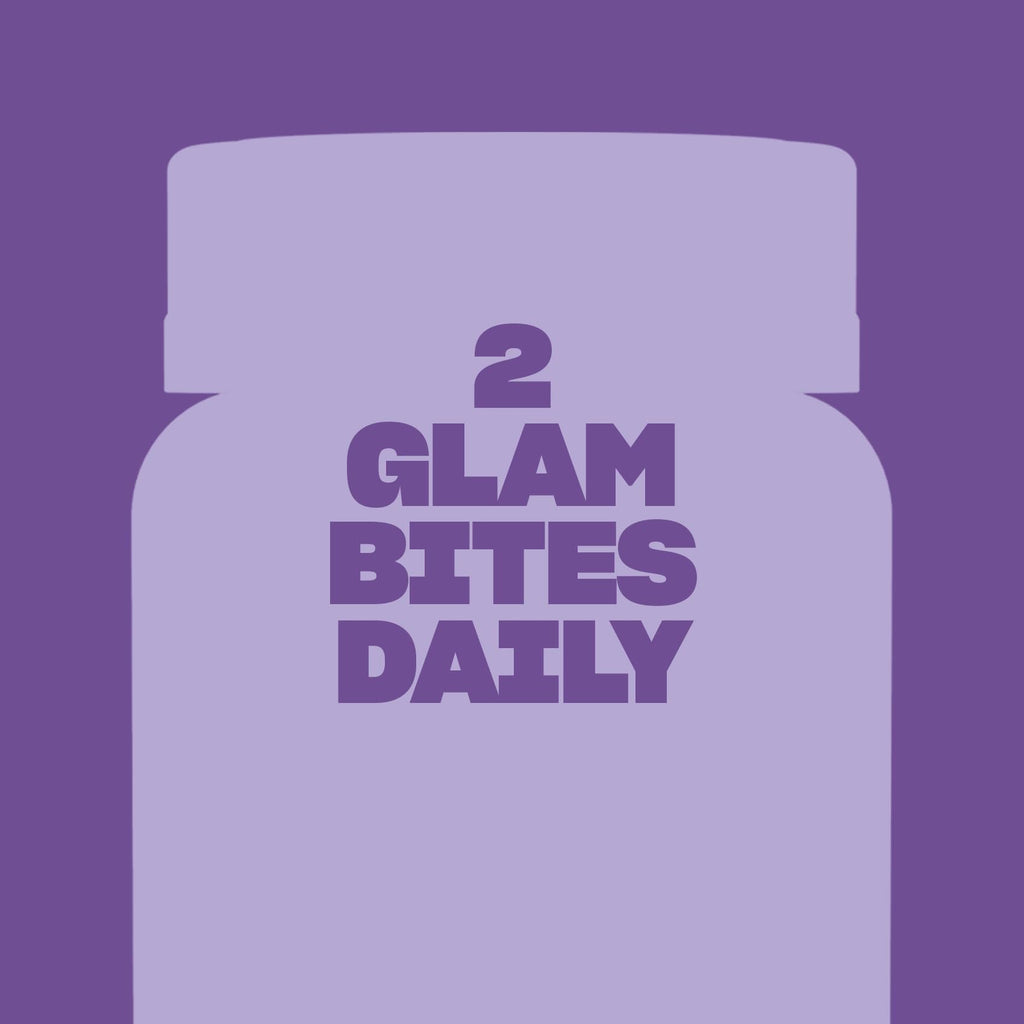 Swisse Glow Skin Glam Bites – Collagen Peptides, Hyaluronic Acid & Sea Moss – Supports Skin Elasticity & Hydration – Zero Sugar Gummies for Adults – Blueberry Lavender Flavor, 60 Count