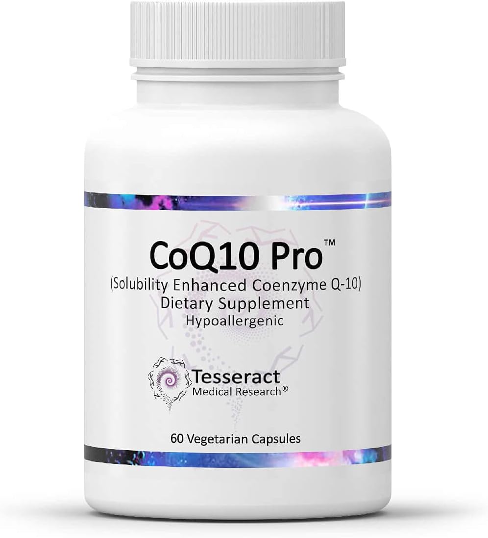 Tesseract Medical Research Master Antioxidant and Vitality Bundle, Glutathione Supplement for Neurological Support and Muscle Health, Hypoallergenic Formula