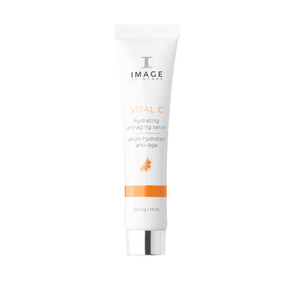 supplement products​IMAGE Skincare, VITAL C Hydrating Anti-Aging Serum, with Potent Vitamin C to Brighten, Tone and Smooth Appearance of Wrinkles, Sample Size 0.5 fl oz - JerryCherryUSA