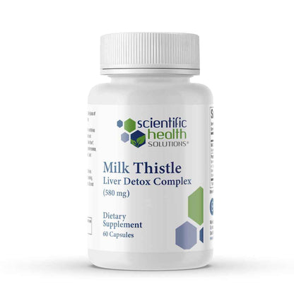 Milk Thistle Liver Detox Complex – Clinical-Grade Liver Support Supplement with Turmeric, Dandelion, Beet, Picrorhiza, Black Pepper – Phase I & II Detox