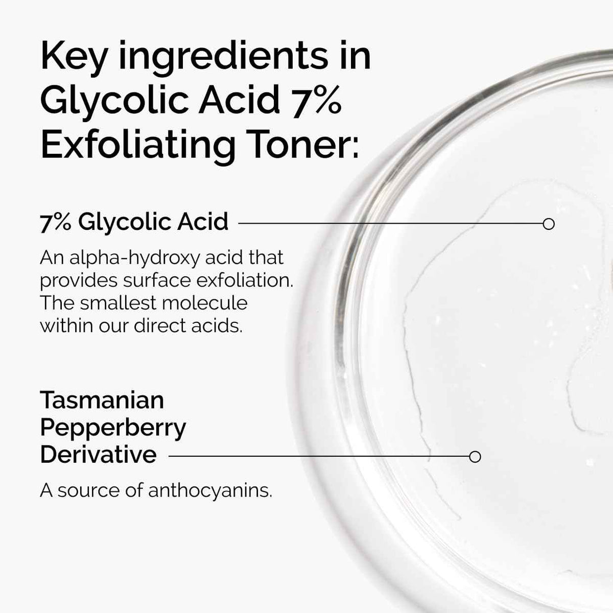 The Ordinary Glycolic Acid 7% Exfoliating Toner, Brightening and Smoothing Daily Toner for More Even-Looking Skin Tone, 3.4 Fl Oz (Pack of 2)