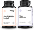 Myo & D Chiro Inositol + Vitex | Myo-Inositol & D-Chiro Inositol & Organic Vitex Chasteberry Bundle Supplement | Hormone Balance & Fertility Support | Inositol 30 Servings | Vitex 120 Servings