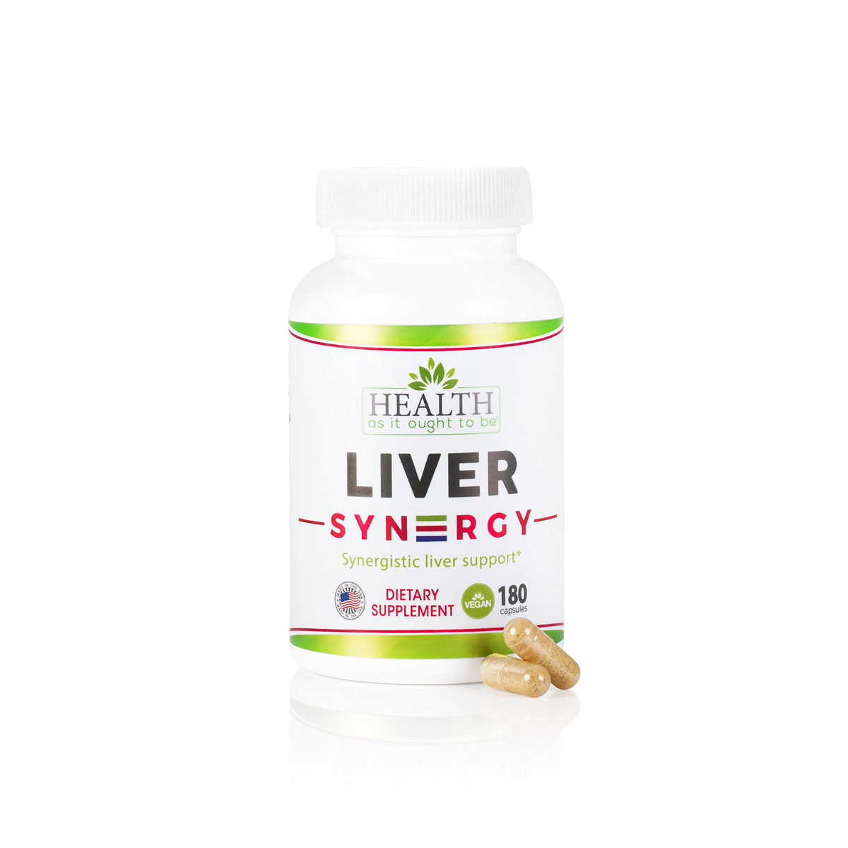 supplement products​Health As It Ought To Be Liver Syn3rgy Supplement | Physician Formulated Capsules with Milk Thistle, Black Seed, Korean Ginseng | 180 Capsules - JerryCherryUSA