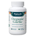 Pattern Wellness Odorless Organic Garlic Extract 20:1 with Allicin – Supports Circulatory & Immune Health – Non-GMO, Gluten Free, Vegan - 30 Capsules | 20:1 Garlic Extract with Allicin – Supports Circulatory & Immune Health – Non-GMO, Gluten Free & Vegan