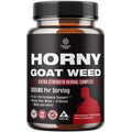 Horny Goat Weed for Men - Extra Strength Male Supplement with Black Maca Root, Tongkat Ali, Saw Palmetto & Panax Ginseng Extract for Stamina & Energy - 60 Count