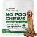 No Poo Chews for Dogs, Coprophagia Stool Eating Deterrent, Stop Eating Poop Supplement with Probiotics, Digestive Enzymes & Breath Aid Support, Gut Health & Digestive Support, Chicken Flavor, 120 Ct