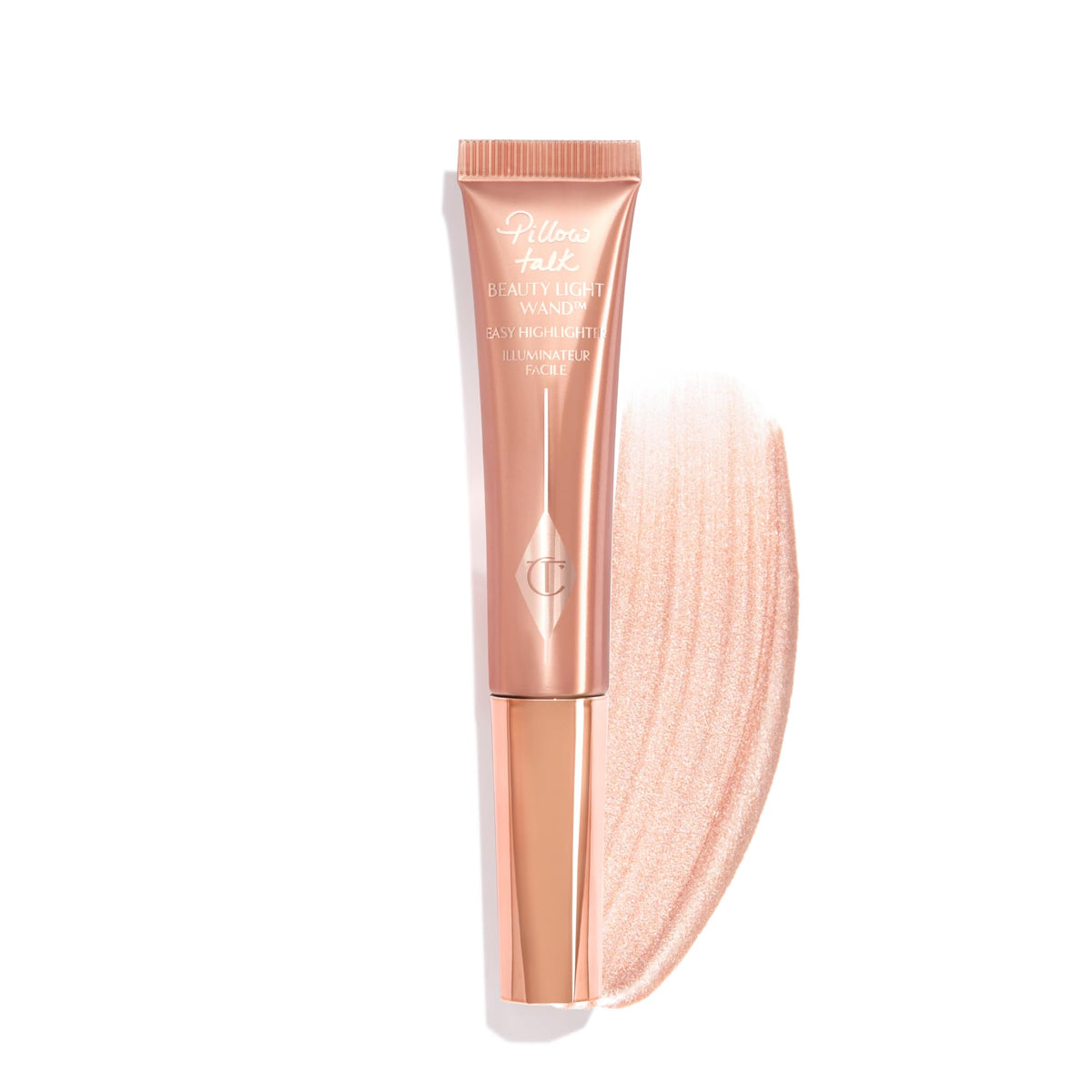 supplement products​Charlotte Tilbury Pillow Talk Beauty Light Wand Liquid Highlighter Makeup - Soft-Focus Nude-Pink Highlighter & Blush for Cheeks - Pearlescent, Weightless Radiant Finish - Pillow Talk Original - JerryCherryUSA