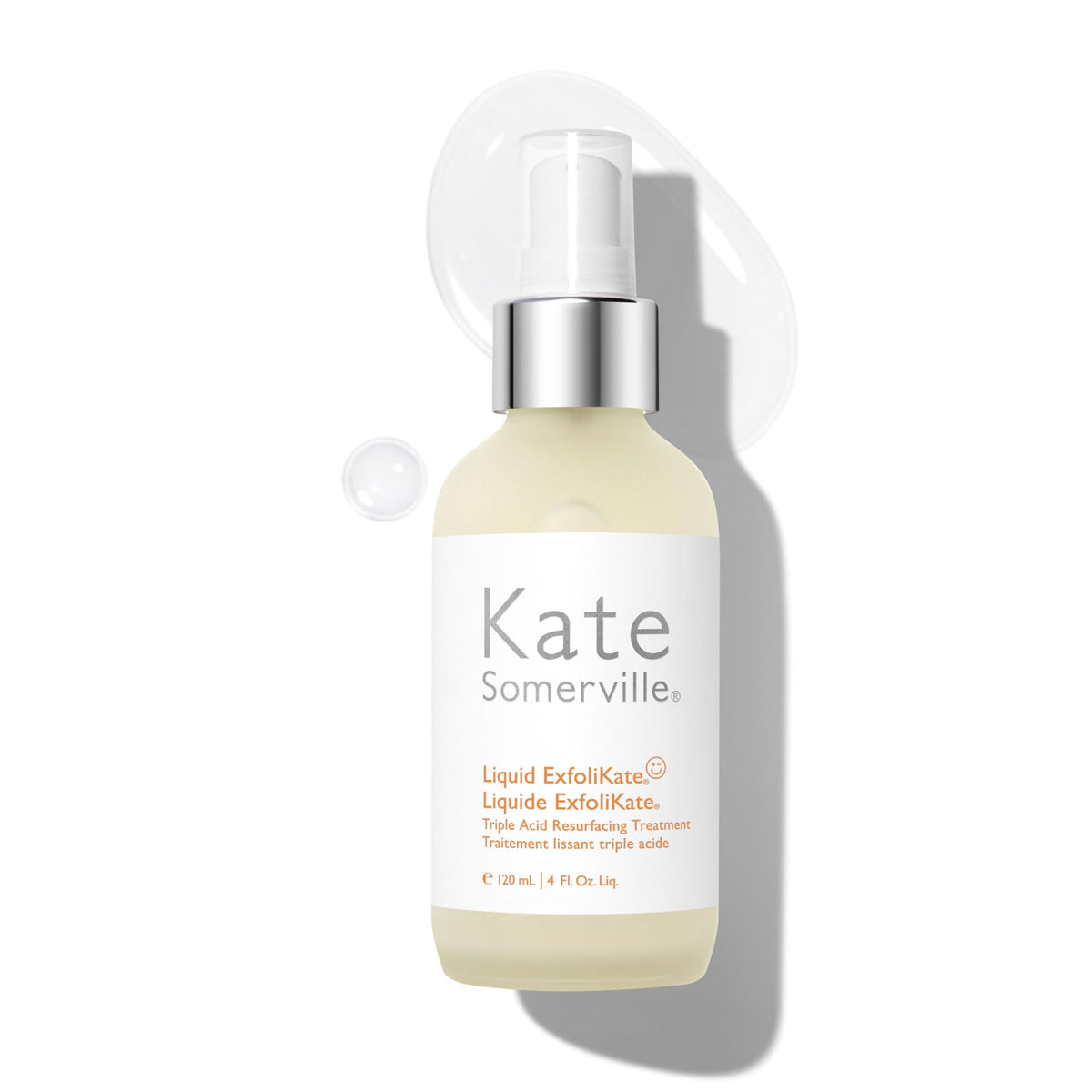 supplement products​Kate Somerville Liquid ExfoliKate – Triple Acid Resurfacing Treatment, Clinically Formulated AHA Overnight Facial Exfoliator, JerryCherryUSA