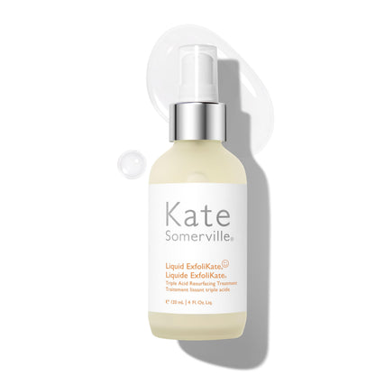 supplement products​Kate Somerville Liquid ExfoliKate – Triple Acid Resurfacing Treatment, Clinically Formulated AHA Overnight Facial Exfoliator, JerryCherryUSA