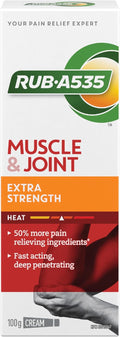 RUB A535 EXTRA STRENGTH CREAM For Relief of Arthritis, Rheumatic Pain, Muscle Pain, Joint & Back Pain 100 g