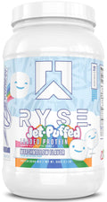 RYSE Loaded Protein Powder - Jet-Puffed Marshmallow - 25g Whey Protein Isolate & Concentrate with Prebiotic Fiber & MCTs - Low Carb, Low Sugar, Digestive-Friendly - 27 Servings / 2 lb Tub