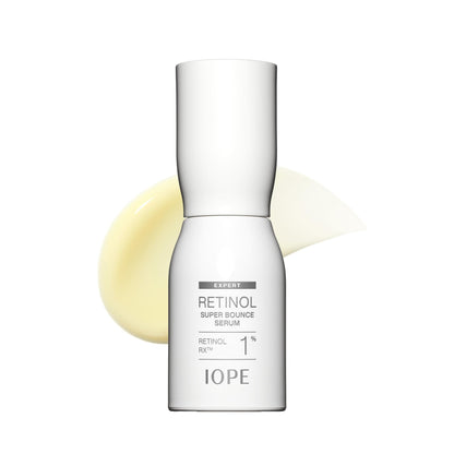 supplement products​IOPE Expert Retinol RX 1% Super Bounce Serum - Gentle Anti-Aging Face Serum for Beginners - Visibly Firms Skin, Refines Pores, and Smooths Wrinkles - 1.01 fl. oz. - JerryCherryUSA