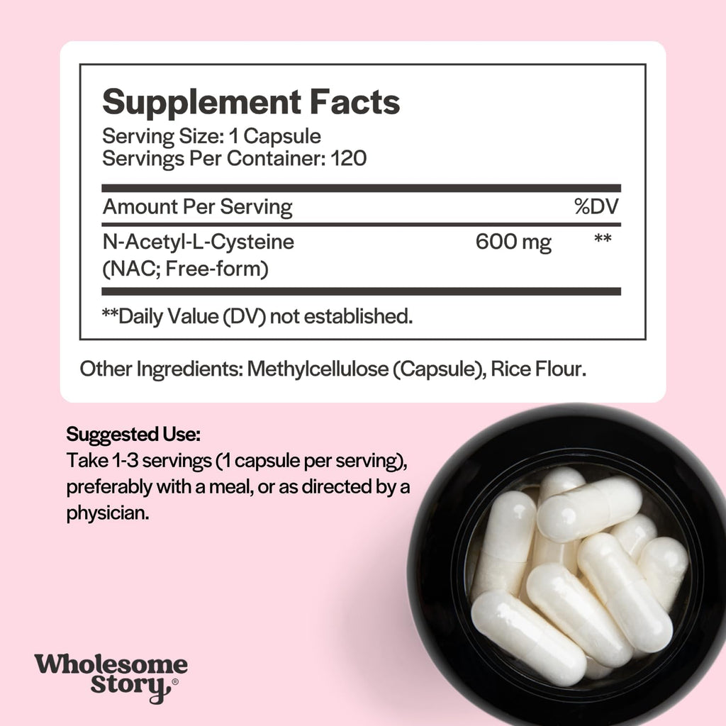 Organic Spearmint + N Acetyl Cysteine | Organic Spearmint Capsules & N Acetyl Cysteine 600 mg Bundle Supplement | Supports Hormones, Liver, Lung, Digestion & Gut Health | 30 & 120 Day Supply
