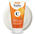 TruSkin Vitamin C Brightening Face Scrub with Yuzu Lemon, 4 fl oz | With Bora Bora white sand to gently exfoliate, smooth skin texture and reveal softer, more radiant-looking skin