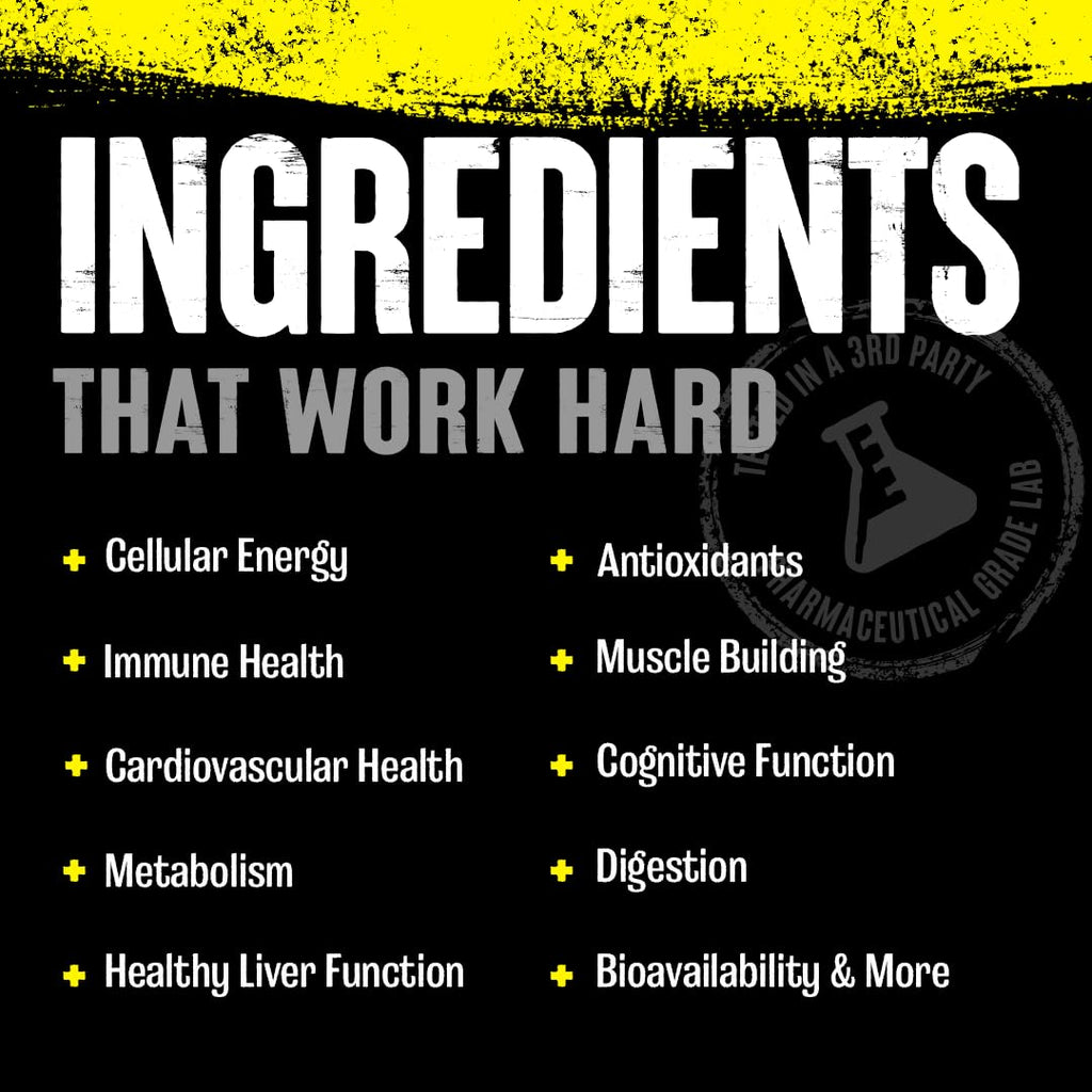 Animal Pak Multivitamin Supplement for Men & Women | 44 All-in-1 Pill Packs | 85 Nutrients | Daily Vitamins B, C, D & Zinc | Strength, Recovery, Energy, Liver, Metabolism, Immunity & Gut Health Support