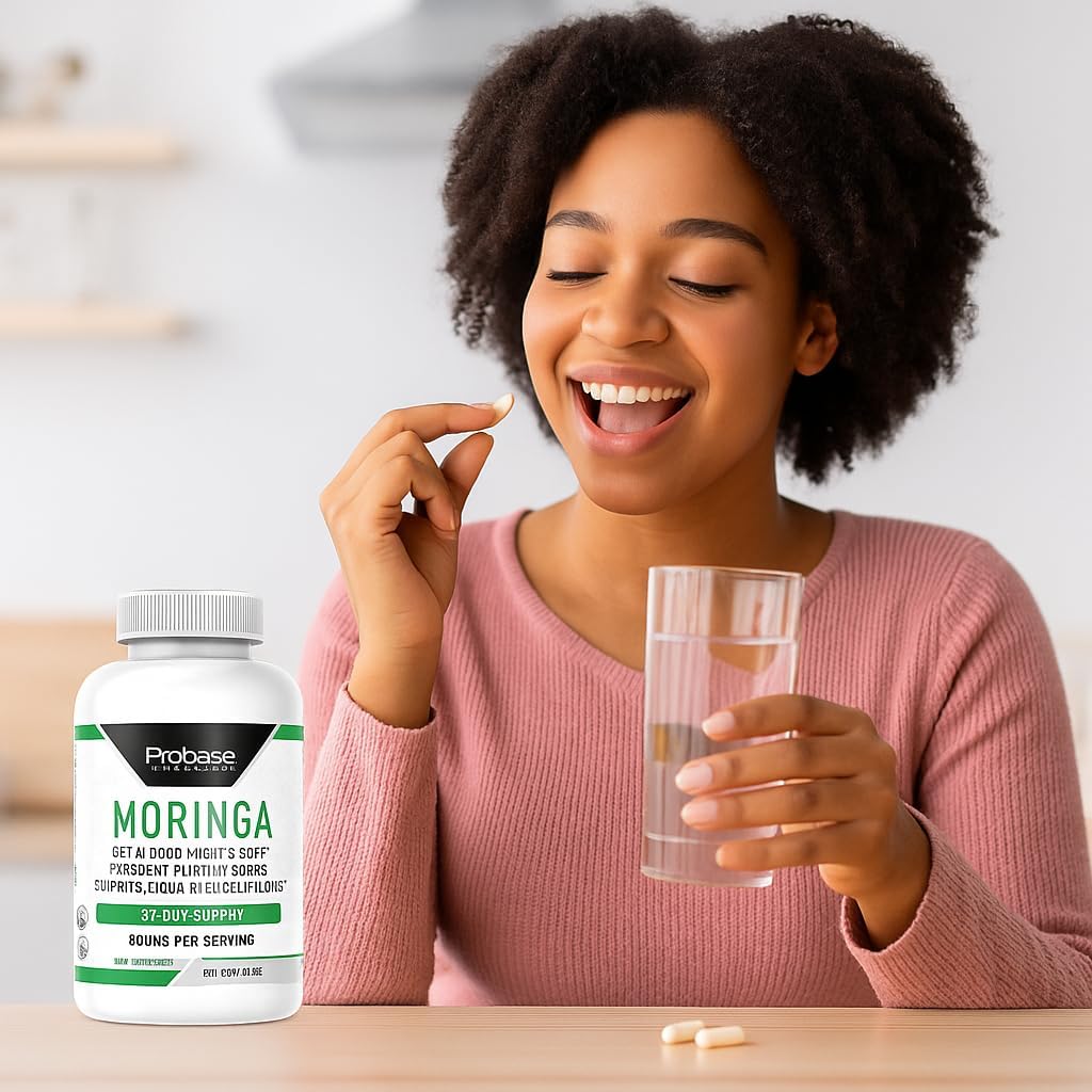 Probase Nutrition Moringa Oleifera 60 Capsules 30-Day Supply