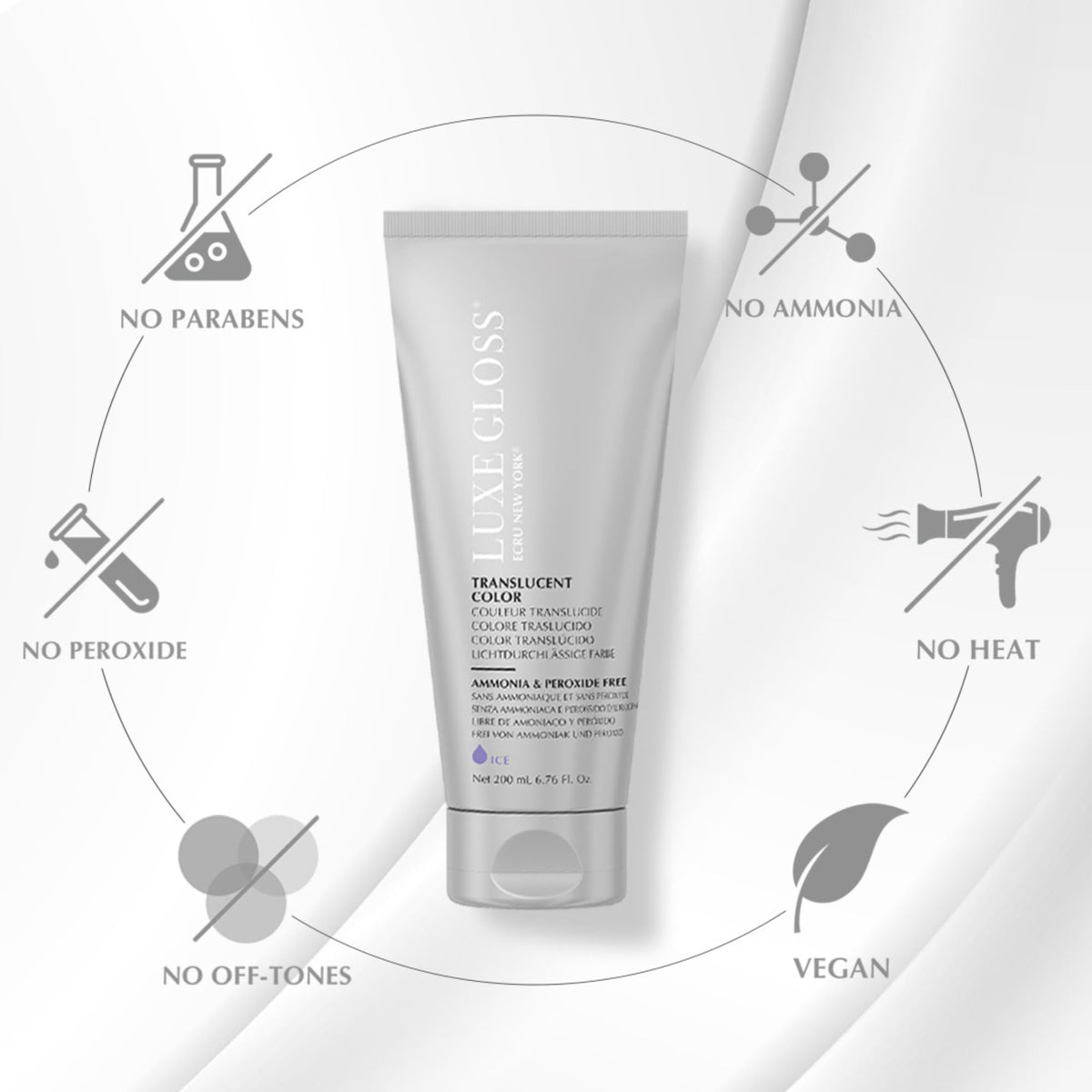 ECRU New York LUXE GLOSS Hair Gloss for Enhanced Color and Glass-Like Shine, Copper Ecru New YorkBuy Supplements Australia