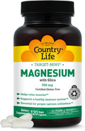 Target-Mins Magnesium with Silica 300 mg 120 Vegetarian Capsules