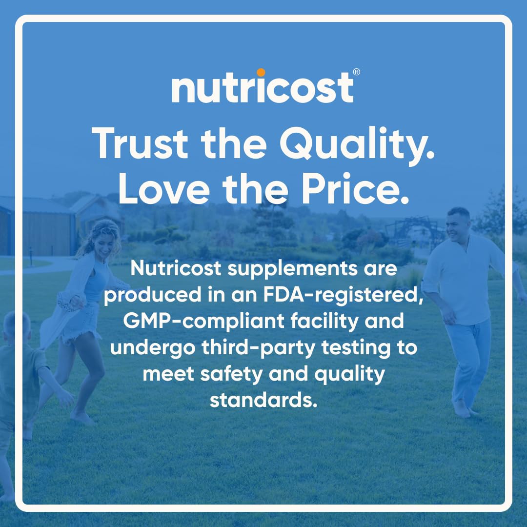 Nutricost Vitamin D3 5,000 IU (125mcg), 240 Softgels, GMO-Free | Gluten Free Vitamin D