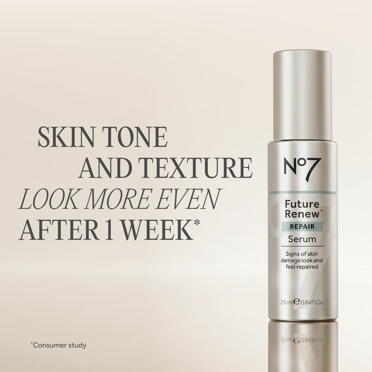 supplement products​No7 Future Renew Damage Reversal Anti Aging Serum for Face - Face Serum for Women with Peptides to Support Skin Repair - Helps Reduce Fine Lines, Wrinkles, JerryCherryUSA