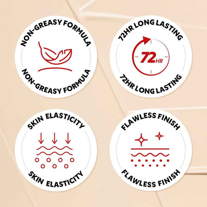 TIRTIR Mask Fit Red Cushion Foundation | Full coverage, Weightless, Skin fit, Satin Glow Finish, Korean Makeup BB Foundation, beauty, Tattoo cover up, Buildable (#23N Sand, 0.63 Fl Oz)