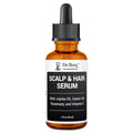 Dr. Berg Scalp & Hair Serum (Improved Formula) with Vitamin D3 & E - Clinically Tested, Paraben- and Sulfate-Free Hair Oil for Women & Men - Includes Rosemary Oil, Castor Oil & Jojoba Oil - 2 Fl oz