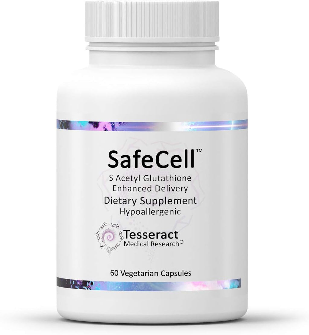 SafeCell S-Acetyl Glutathione Supplement for Neuro Health Support & TetraCumin SR Joint Support Supplement, Sustained Release Turmeric Curcumin Metabolite