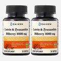 DAIKEN Lutein and Zeaxanthin Supplements, AREDS 2 Inspired Formula with Astaxanthin, Maqui Berry, Bilberry, Flaxseed Oil & Vitamin E, 30 Softgels (Pack of 2)