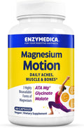 Enzymedica Magnesium Motion Supplement for Women & Men - 60 Caps