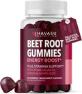 Beet Root Gummies with COQ10 and Grape Seed, Mixed Berry, 30 Servings | Nitric Oxide Supplement with Beetroot, Grape Seed Extract and COQ10 for Performance and Recovery, Vegan, Non-GMO, Gluten-Free