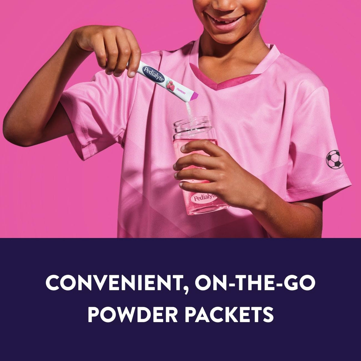 Pedialyte Electrolyte Powder, Hydration Drink for Kids & Adults, Variety Pack: Strawberry, Fruit Punch, Grape, and Apple, 24 Powder Packets