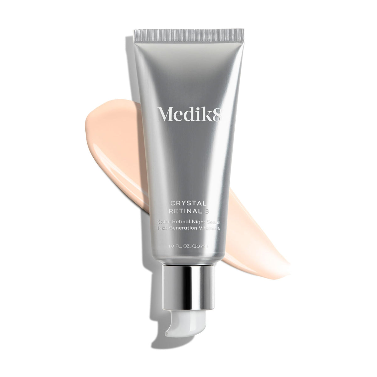 supplement products​Medik8 Crystal Retinal 3 - Firming, Advanced Skin Retinaldehyde Face Serum - Night Serum with Hyaluronic Acid and Vitamin E - Gluten Free - 1 oz - JerryCherryUSA