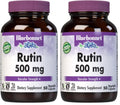 Bluebonnet Nutrition Rutin 500mg (Sophora Japonica) Antioxidant Bioflavonoid for Vascular Support* Vegan, Gluten-Free, Soy-Free - Plant-Based Rutin Supplement - 50 Vegetable Capsules