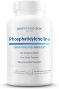 BIOTICS RESEARCH Phosphatidylcholine 420 mg/softgel, Healthy Cognitive Function, Derived from Lecithin, Contains Choline for Neurotransmitter Acetylcholine, 100 Servings