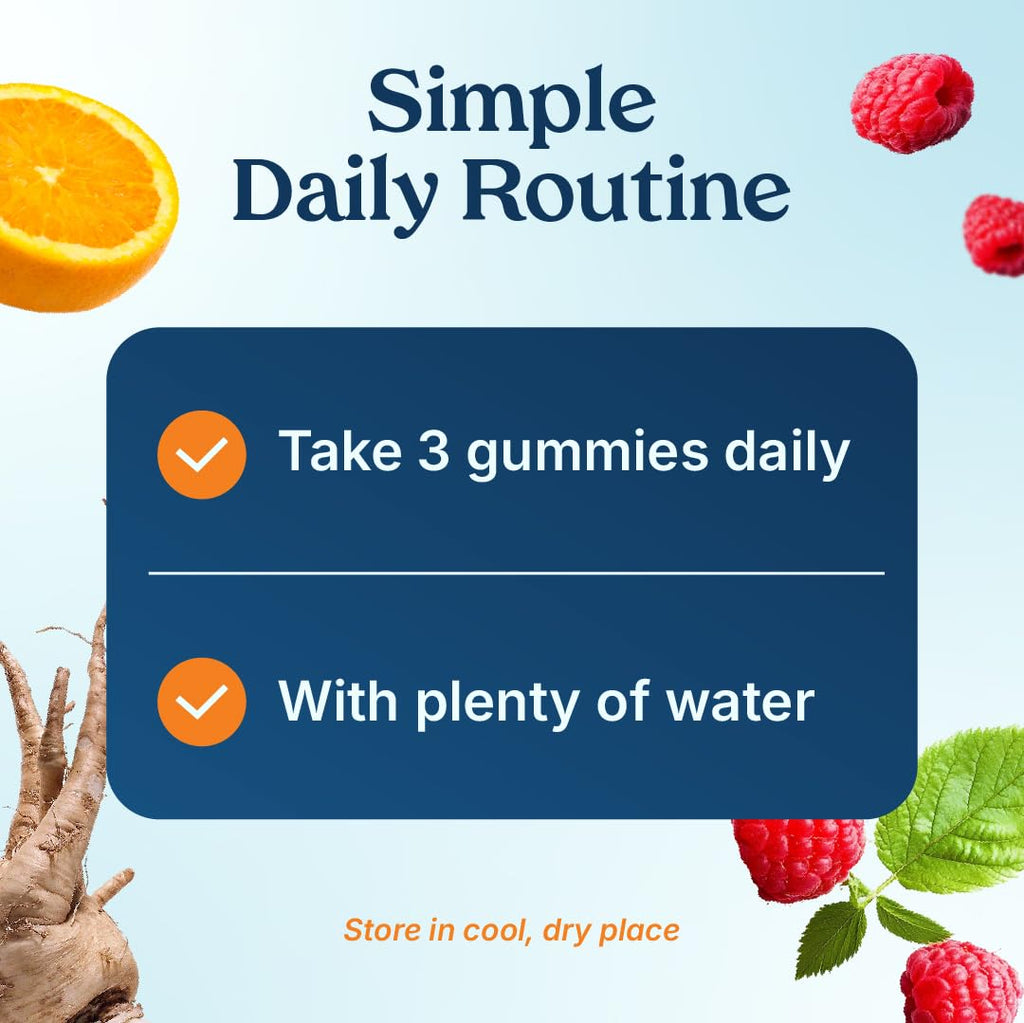 Poop Like a Champion Fiber Gummies – 5g Fiber per Serving, Non-GMO, Vegan, Digestive Support, 60 Pieces per Bottle
