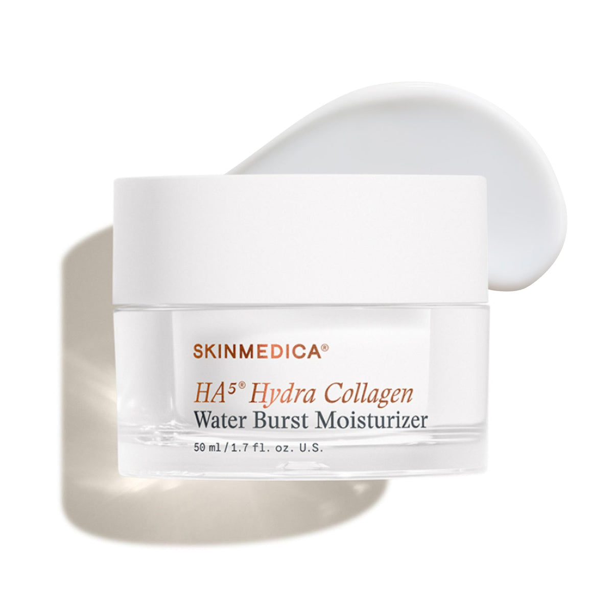 supplement products​SkinMedica HA⁵ Hydra Collagen Water Burst Face Moisturizer with Vegan Collagen - Plumping Face Cream with Microbiome Barrier Complex for 24-Hour Hydration - JerryCherryUSA