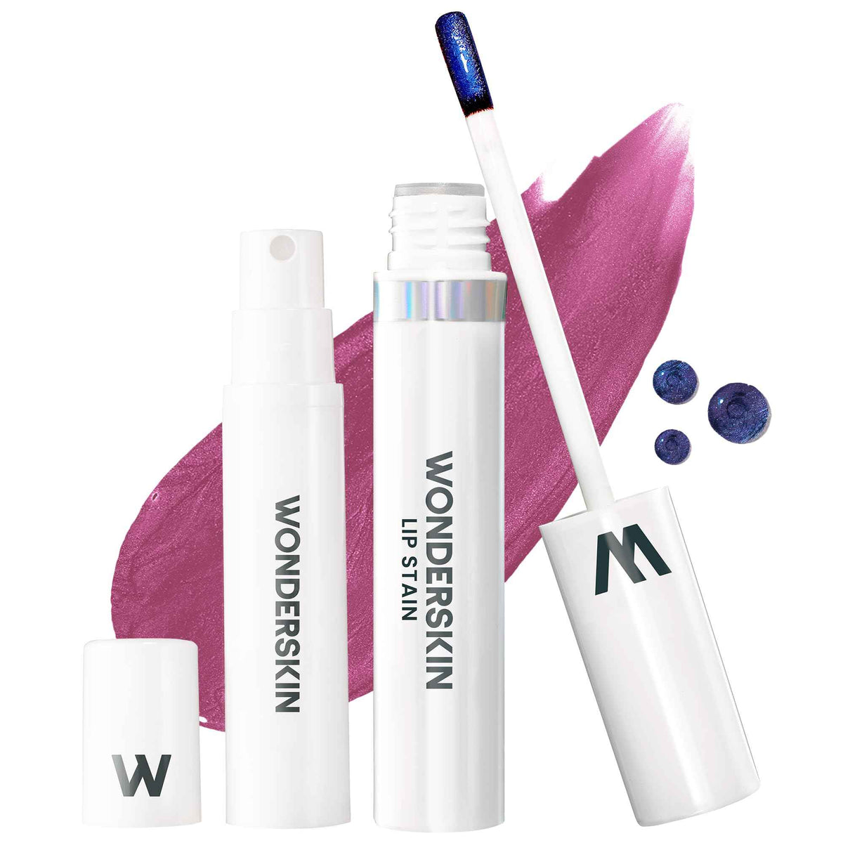 Wonderskin Wonder Blading All Day Lip Stain Peel Off Masque and Reveal Kit - Long Lasting, Waterproof Nude Lip Tint, Transfer Proof Natural Makeup Stain Kit (Bella)