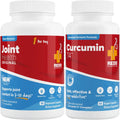 Redd Remedies Joint Health Original, 90 Capsules, and Curcumin T4, 60 Capsules