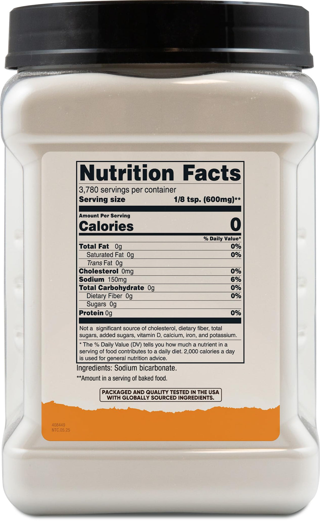 Nutricost Pantry Baking Soda (2 LBS) - For Baking, Cleaning & Deodorizing