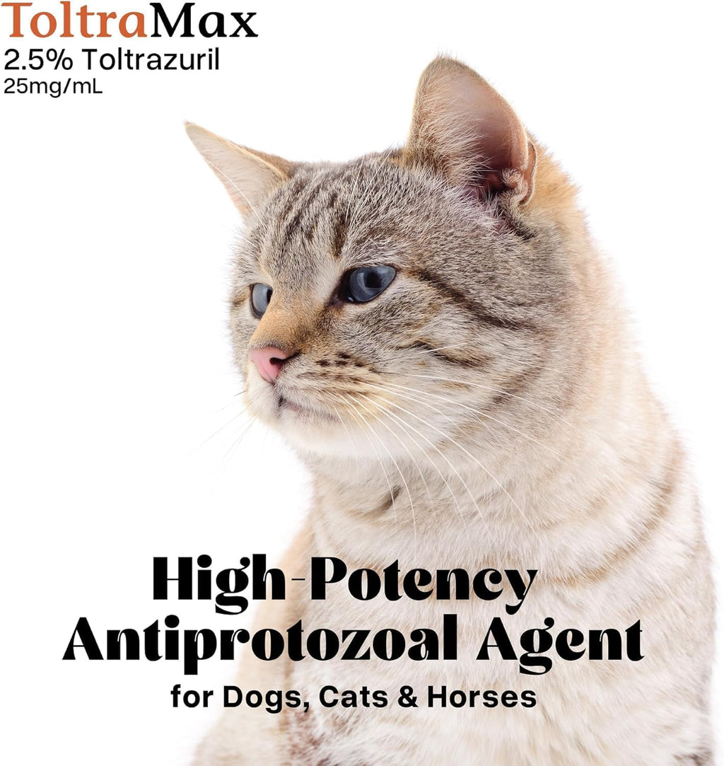 Toltrazuril 2.5% for Horses, Dogs, Cats, 1/2 Gallon, For Non-food chain animals, Chicken