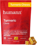 HumanN Turmeric Chews Supplement – Clinically Studied High Absorption Curcumin Complex - Orange Citrus Flavor – from SuperBeets Makers – Joint Health – 30 Count