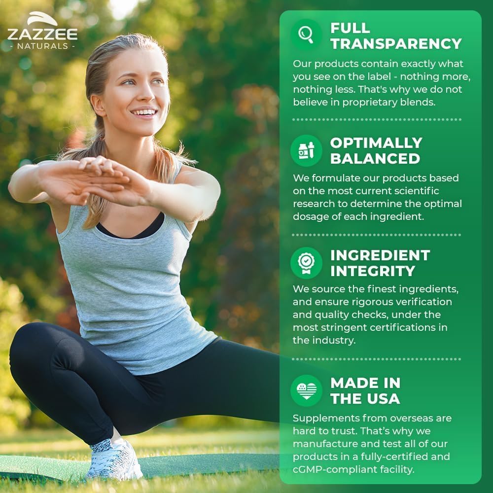 Zazzee USDA Organic Cranberry PACs & D-Mannose, 36 mg PACs per Serving, 1000 mg D-Mannose per Serving, 120 Vegan Capsules, 2 Month Supply, Urinary Tract & Bladder Support, Non-GMO, Made in the USA