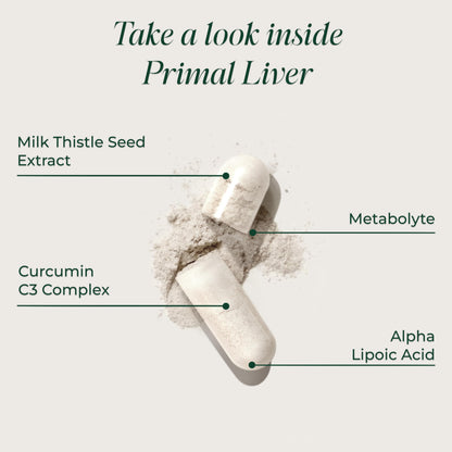 supplement products​Primal Harvest Primal Liver Liver Supplement with, Alpha-Lipoic Acid, L-Cysteine HCL, L-Glutathione, Milk Thistle, and Spirulina - JerryCherryUSA