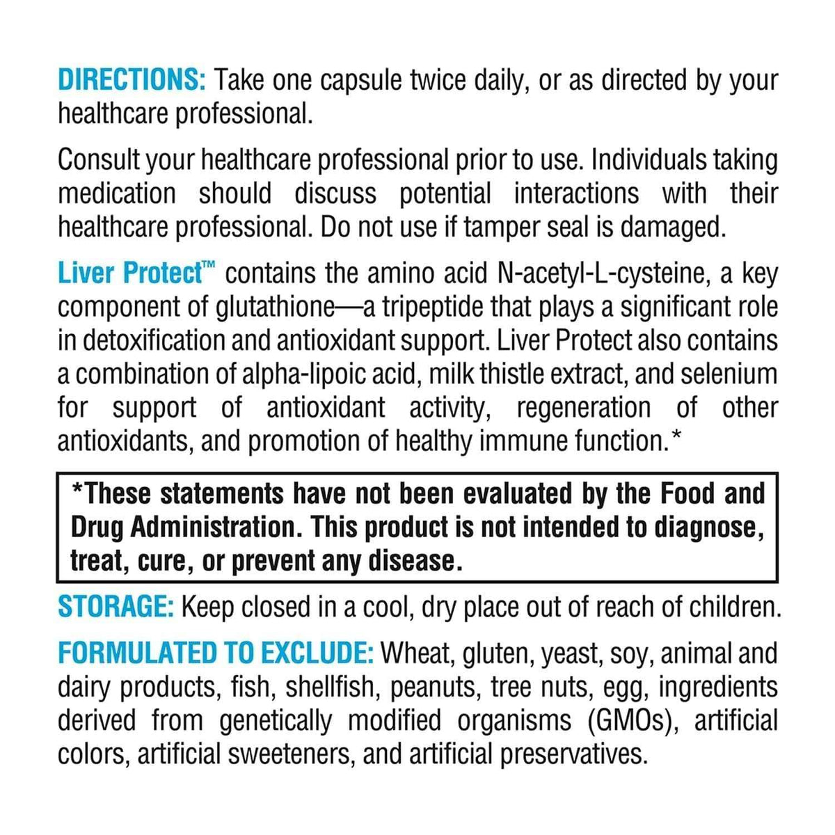 XYMOGEN Liver Protect - Liver Health & Antioxidant Support Supplement* - Milk Thistle, Alpha-Lipoic Acid, NAC & Selenium