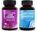 BioEmblem Triple Magnesium Complex 90ct + USDA Organic Liver Cleanse
