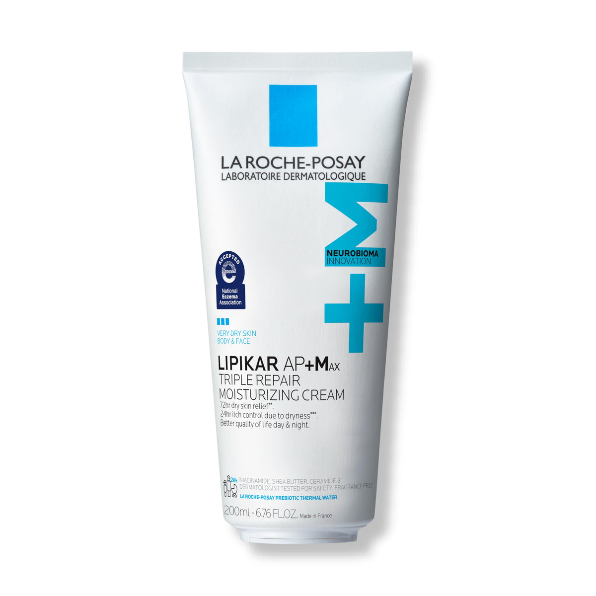 supplement products​La Roche-Posay Lipikar AP+MAX Triple Repair Moisturizing Body Cream | Face & Body Lotion for Dry Skin with Shea Butter & Niacinamide | Gentle Moisturizer for Very Dry, Rough & Sensitive Skin, 200ml - JerryCherryUSA